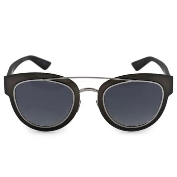 Christian Dior Chromic 47MM Cat\'s Eye Sunglasses Christian Dior - DIOR CHROMIC, Cat Eye, metal, women, AZURE  main image 2